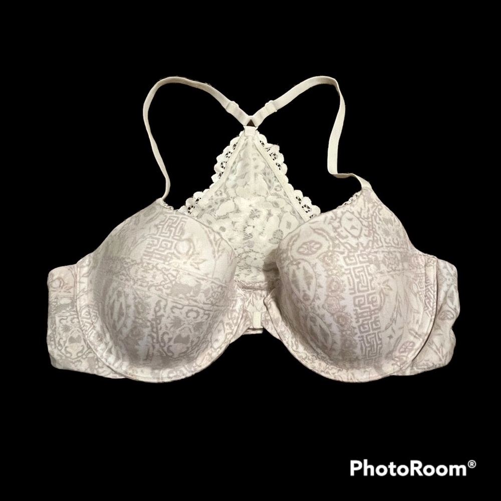 Racerback Demi Front Closure Victoria Secret 34C bra